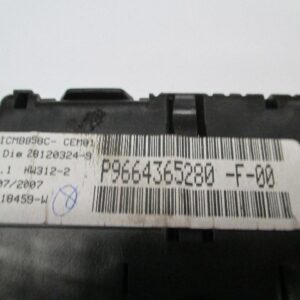 CUADRO INSTRUMENTOS CITROEN C4 PICASSO P9664365280