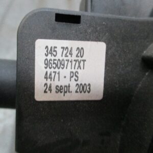 COM2000 PEUGEOT 206 2003 96509717XT