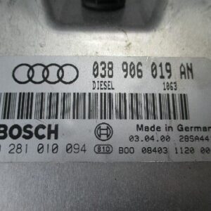 CENTRALITA MOTOR ECU AUDI A4 B5 1.9 TDI 038906019AN