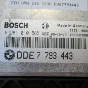 CENTRALITA MOTOR ECU E46 320D 150CV DDE7793443 0281010565