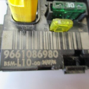 CAJA FUSIBLES PSA BSM-L10-00 9661086980