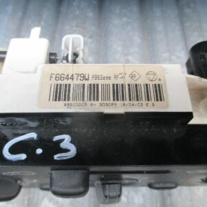 MANDO CALEFACCION AIRE ACONDICIONADO CITROEN C3 F664479W