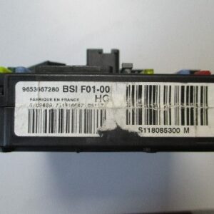 CAJA FUSIBLES PEUGEOT 1007 BSI F01-00 9653667280