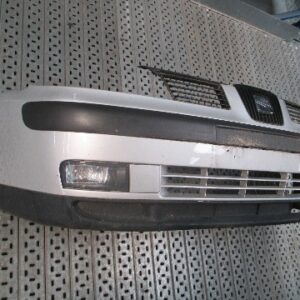 DEFENSA DELANTERA SEAT IBIZA 2000 GRIS PLATA *SIN FAROS*