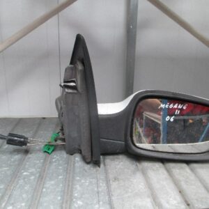 ESPEJO DERECHO MANUAL RENAULT MEGANE II BLANCO