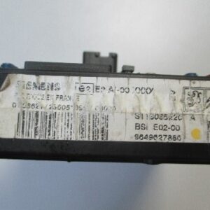 CAJA FUSIBLES BSI PEUGEOT 206 9649627880