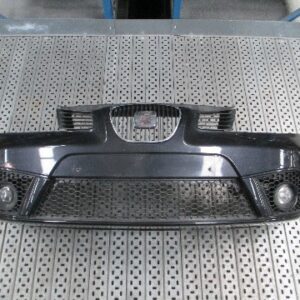 DEFENSA DELANTERA IBIZA 6L CON NIEBLAS PANAL DE ABEJA NEGRO