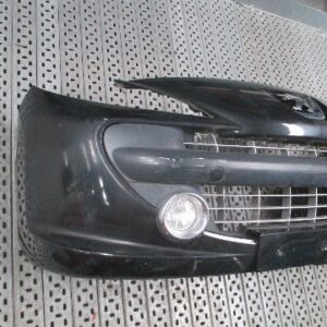 DEFENSA DELANTERA PEUGEOT 207 CON NIEBLAS NEGRO