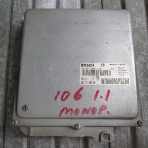 CENTRALITA ECU PSA PEUGEOT 106 MONOPUNTO 9617150080