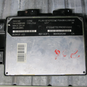 CENTRALITA ECU PEUGEOT 206 1.9D 9641390180 9645626280