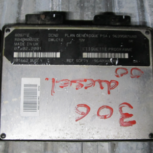 CENTRALITA ECU PEUGEOT 306 1.9D 9639587680 9640900080