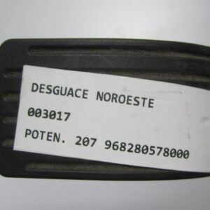 POTENCIOMETRO PEUGEOT 9682805780