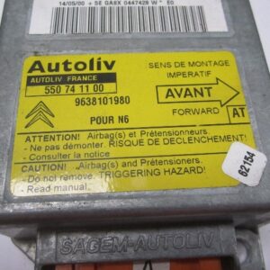 CENTRALITA AIRBAG PSA 9638101980